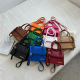 2023 Fashion Women Shoulder Bag Luxury Ladies Messenger Bag 20cm Handbag Casual PU Leather Small Crossbody Bag