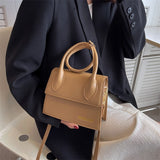 2023 Fashion Women Shoulder Bag Luxury Ladies Messenger Bag 20cm Handbag Casual PU Leather Small Crossbody Bag