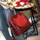 12cm burgundy bag CC--535354442