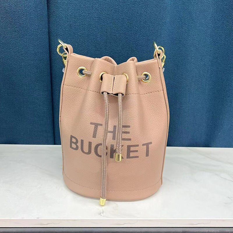 luxury designer handbag brown crossbody bucket bags for women High